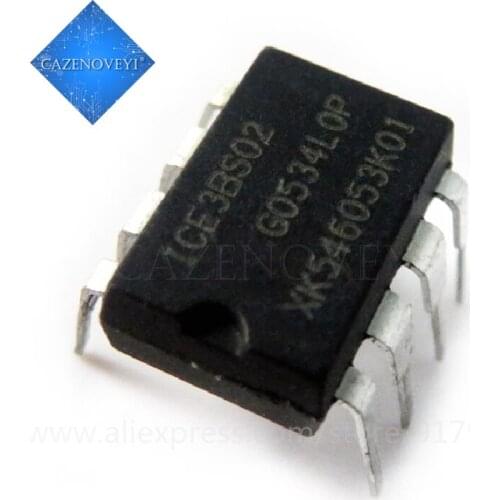 10pcs/lot ICE3BS02 3BS02 3BS02L DIP-8 In Stock