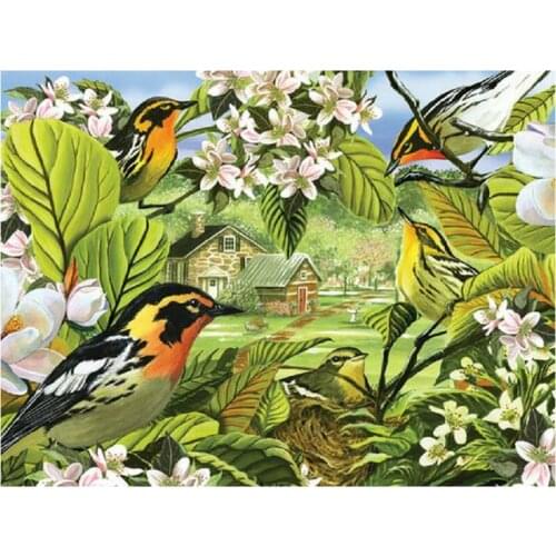 5D diamond embroidery sparrow picture diy diamond painting cross stitch crystal paste mosaic painting christmas decorative