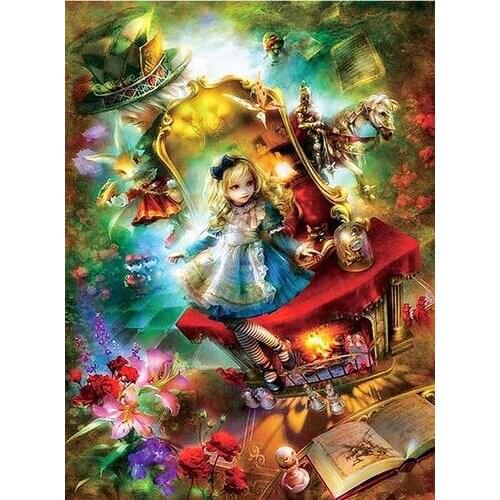 5D diamond painting 5D wall stickers Cuadros kit set Full square Cross stitch haft diamentowy animal Mosaic art colour Cartoons