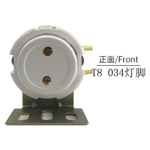 Lamp accessories T8 grille lamp foot spring lamp foot fixed lamp holder G13 lamp holder old-fashioned lamp holder