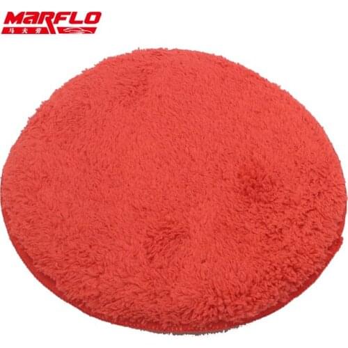 Marflo Car Wash Microfiber Wax Applicator Polishing Sponges pad 160mm Biger Size High Quality