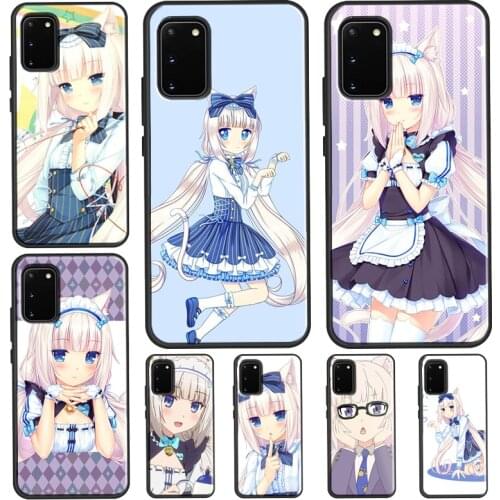 Vanilla Nekopara Anime For Samsung Galaxy S21 Ultra S20 FE Note 20 Ultra Note 10 Plus S8 S9 S10 Plus Phone Case