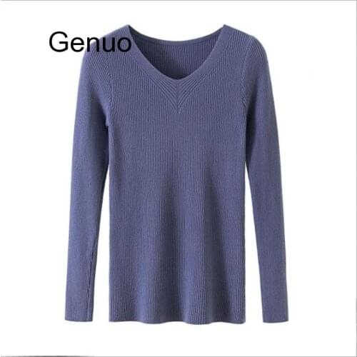 Genuo Women's V-Neck Pullovers