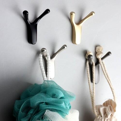 European Style Clothes Hook Room Organizer Key Holders Home Decoration Accessories Light Luxury Coat Hooks Bathroom Storage Rack