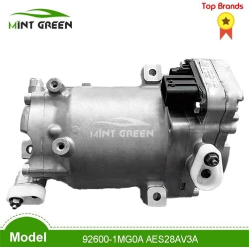 For Nissan Leaf komatsu compressor Car Hybrid ELECTRIC Car Ac Compressor 92600-1MG0A AES28AV3AA