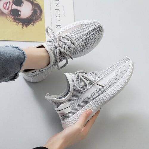Sneakers Women Shoes Rubber Soft Sole Basket Femme Casual Discoloration Breathable Tennis Shoes Slip On Women Walking Flat Shoe