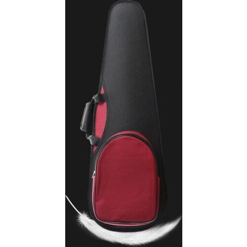 Lightweight portable violin case with pressure-resistant triangular violin case 1/4 1/2 3/4 4/4 double shoulder