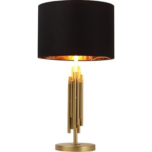 Simple American Style Table lamps Modern Nordic Desk Lamps for Bedroom Living Room Designer Show Room Table Lights