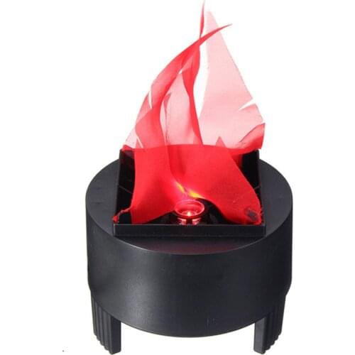 Silk Flame Lamp LED Maple Virtual Fake Fire Flame Stage Lights EU/US For KTV Bar Halloween Holiday Restaurant Decoration Led