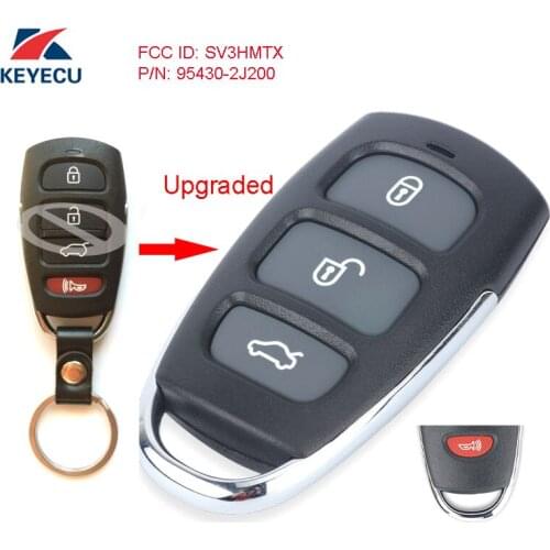 KEYECU Replacement Remote Car Key Control Fob for KIA Borrego 2009-2011 FCC ID: SV3HMTX, P/N: 95430-2J200