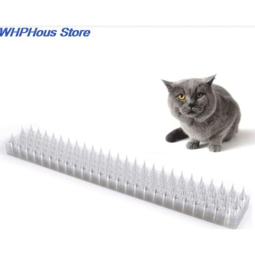 Fence Wall Spikes Cat Animal Repellent Plastic Anti Theft Deterrent For Garden Fences Invader Bird Spikes Dog Repeller 1Pcs