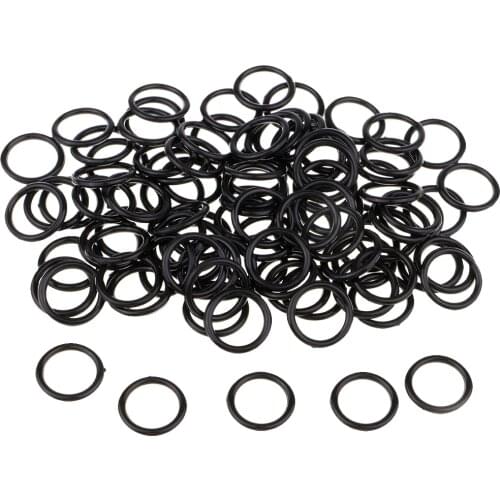 100 Pieces Lingerie Bra Strap Slider Adjuster for Corset Underwear Sewing 8mm 10mm