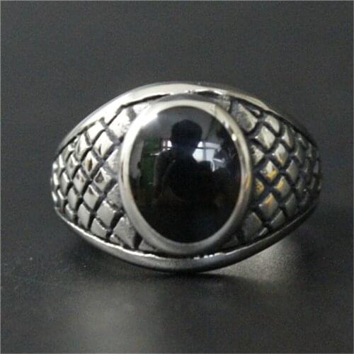 5pcs/lot Size 7-13 Wholesale New Design Ring 316L Stainless Steel Jewelry Punk Style Ring