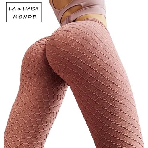 2020 Seamless Women Workout Leggings Peach Push Up High Waist Fitness Pants Slim Gym Running Workout Leggings