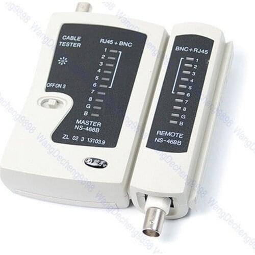 BGEKTOTH Network Cable Tester Wire RJ45 BNC Tester Cable Tester Detector Remote Test Tools Networking Tool