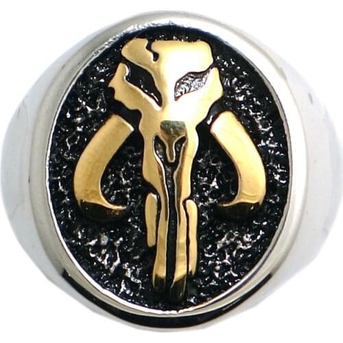 Unisex 316L Stainless Steel Newest Mammoth Predator Newest Ring
