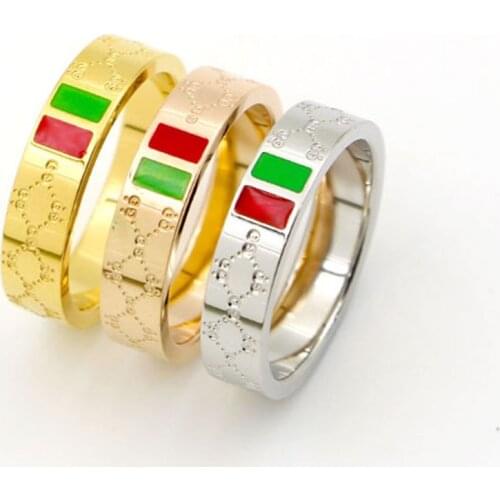 Stainless Steel Gold Color Infinity Engraved Men Women Ring For Lover Jewelry Gift