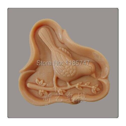 Hot !! New bird design silicone mold/soap mold/cake mold , silicone soap mold / baking tools
