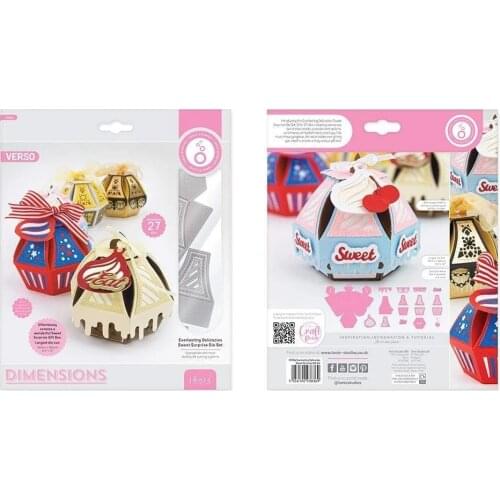 Metal Cutting dies Everlasting delicacies sweet box card Scrapbooking Stencil Cut Die For DIY Card Crafts Handmade