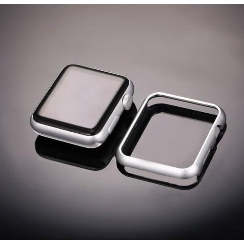 Luxury case Strap for apple watch series 5 4 3 SE 6 Aluminum Metal protector bumper for Apple watch cover 44mm 40mm 38mm 42mm