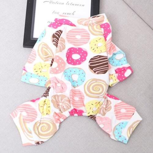 Sweet Pet Dog Jumpsuit Pajama for Small Dogs Shih Tzu Yorkshire Terrier Pajamas Overalls Puppy Cat Clothes Clothing pyjama chien