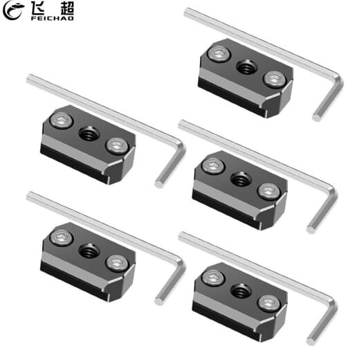 5PCS/lot Monitor Mounting Plate with 1/4 Threaded Hole Gimbal Extension Mount for DJI Ronin S/SC Handheld Gimbal Accessories