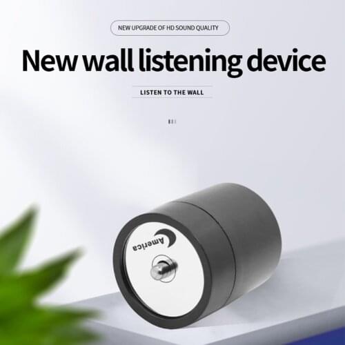 Wall Microphone High Strength Voice Listen Detector For Engineer Household Dark Pipe Water Leakage Oil Leaking Listens Repair