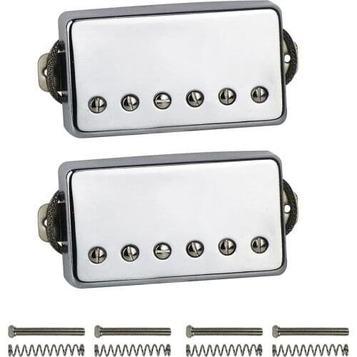 NEW Alnico 5 Humbucker LP Electric Guitar Pickup Chrome Neck or Bridge Pickup Choose For LP Style Guitar