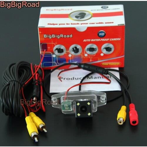 BigBigRoad Car Rear View Reverse Backup Parking Camera For Toyota Prado / FJ Cruiser / Land Cruiser 90 120 150 1996 2015 2016