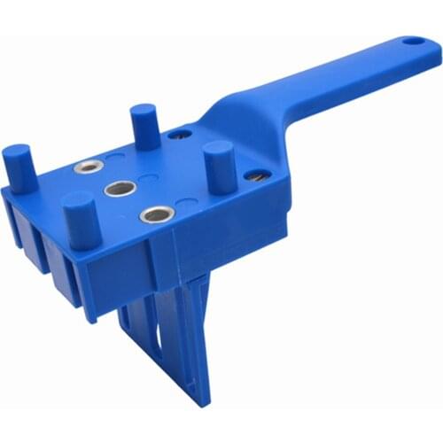 Hole Puncher Locator Dowel Bit Woodworking Clear Calibration Saw Easy To Carry Hand Tool Opener Positioner Portable Drill Guide