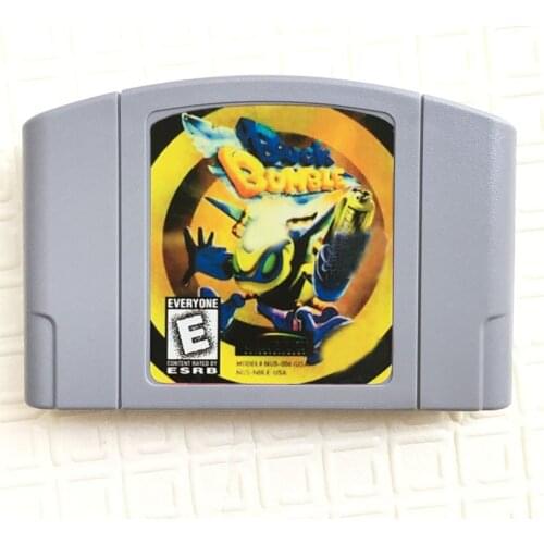 English Language Video Game for 64 Bit Console USA NTSC Version Buck Bumble Video card