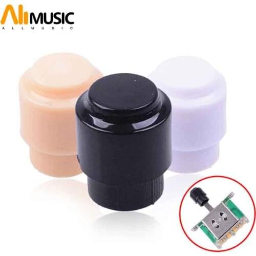 60 pcs Muilty Color 3way 5way Plastic Guitar Big Toggle Switch Hat for Electirc Guitar