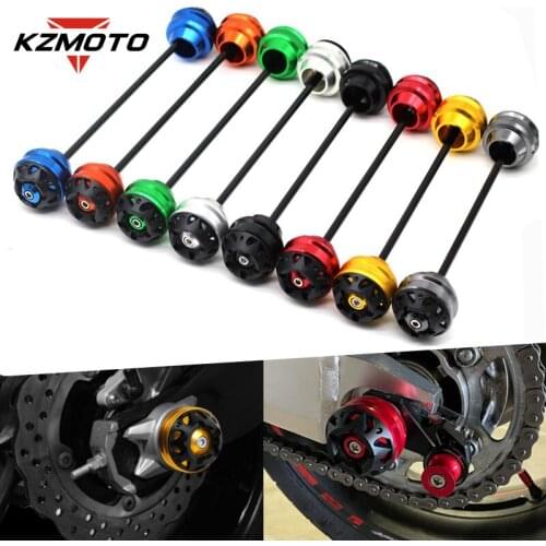 Motorcycle CNC Aluminum Front Wheel Fork Axle Sliders Cap Crash Protector For BMW K1300R K1300S K1300GT k1300 r/s k1300gt