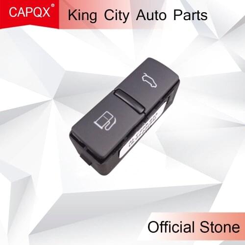 CAPQX For Audi Q7 2007 2008 2009 Genuine Fuel Tank Switch Gas Tank Lid Button Trunk Boot Tailgate Door Release Lock Switch