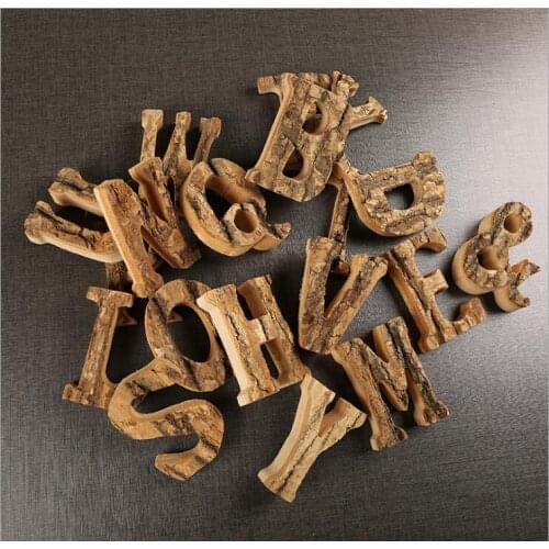 Home Decor Digital Baby Nursery Decoration Letters Birthday Decoration Wedding Party Wooden Mixed Letters