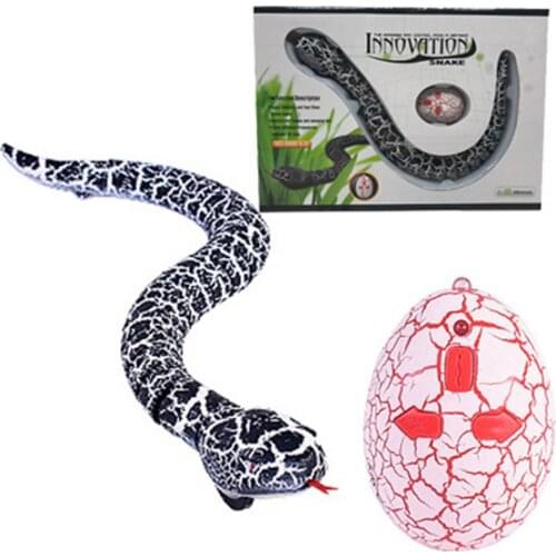 Infrared Remote Retractable Fast Move Snake Electric Simulative Animal Toy Innovative Childrens Gift Present brinquedos 2020