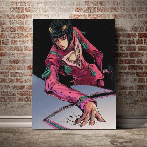 Canvas Pictures Bruno Bucciarati Home Decor Jojo S Bizarre Paintings Wall Art Prints Animation Modern Poster Modular For Bedroom
