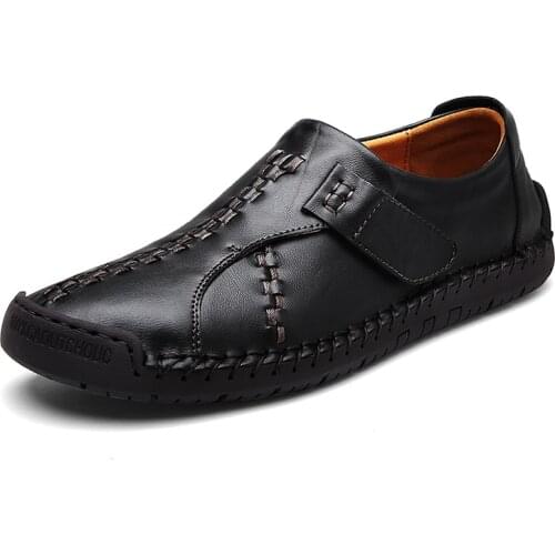 Summer Office Soft Leather Footwear Summer 2021 Man Shoes