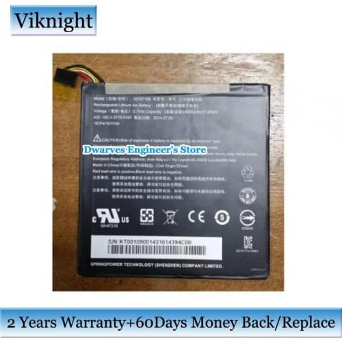 Genuine 30107108 Battery For ACER Iconia Tab 8 A1-840 Series 8 A1-840FHD A1401 A1840FHD10L2 Laptop Battery 3.7V 4600mAh