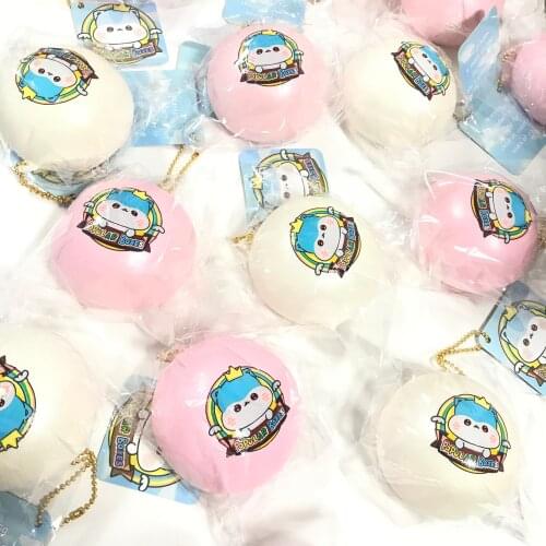 Popularboxes logo poli bun so slow rising gift toy squishy