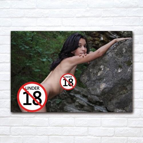 Sexy Young Girl Wallpaper Wall Art Adult Model Posters and Print HD Canvas Painting for Living Room Home Decor