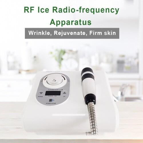 Radio Frequency Skin Rejuvenation Apparatus Cryo meter RF Ice Beauty Apparatus Remove wrinkles Anti-aging massager