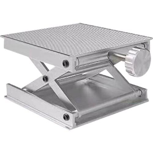 Stainless Steel Adjustable Lift Table Lab Lifting Stand Rack Lift Platform