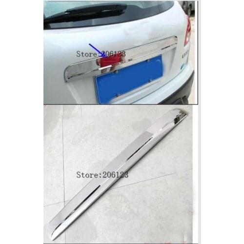 STEEL TAILGATE BOOT REAR DOOR GRAB HANDLE TRIM COVER FOR NISSAN QASHQAI 2008 2009 2010 2011 2012