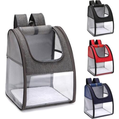 Dog Cat Carrier Bag Breathable Space Capsule Astronaut Travel Bag Portable Transparent Outdoor Small Cat Carrier Pet Backpack