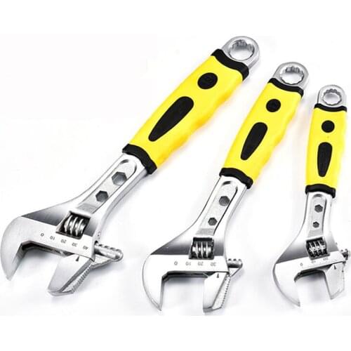 Precision Adjustable Wrench Laser Scale High Definition Detachable Head Design