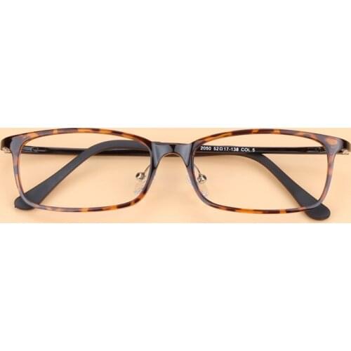 Ultra Light Tungsten Carbon Plastic Steel Eyeglass Frame Can Be Equipped with Finished Myopia Glasses Mens and Womens Frames