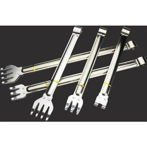 1pc PCB circuit board clip 3 claw 4 claw tin furnace clip stainless steel non-stick tin-soaked solder clip