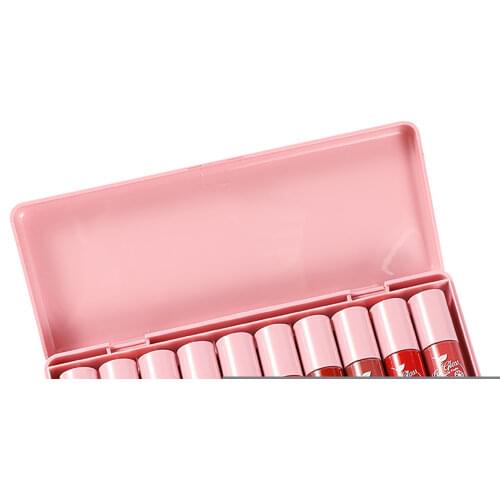 10PCS/Set Pearlescent Lip Balm Set Moisturizing Waterproof Lip Care Long Lasting Lip Gloss Women Lip Makeup Costmetics Tools