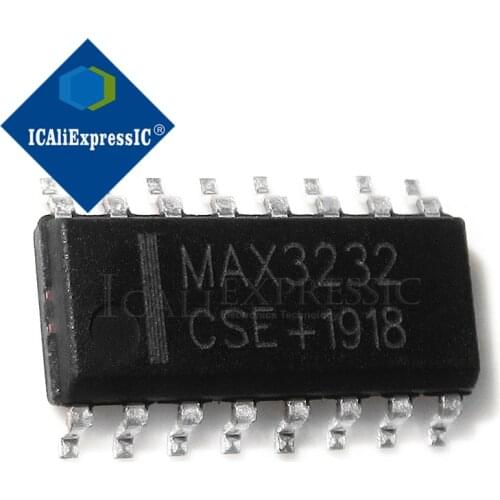 10PCS MAX3232CSE MAX3232 SOP16 SOP MAX3232C SMD RS new original In Stock